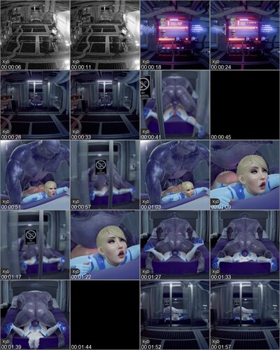 Space Girl IX Animation [X3D]