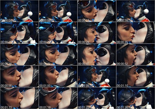 Catwoman and Harley Poster & AI Video 17122025 [Rescraft]