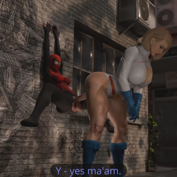 Icky Sticky – Power Girl Teasing Spidey sxshentai.com