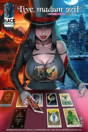 Art by Black Pharaoh – Live Madam, Evil (stockings)