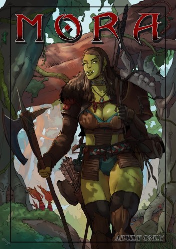 Art by Art by Koboldmaki – Mora (orc girl)