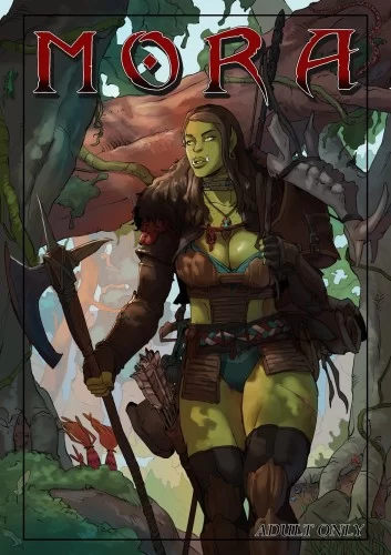 Art by Koboldmaki – Mora (orc girl)