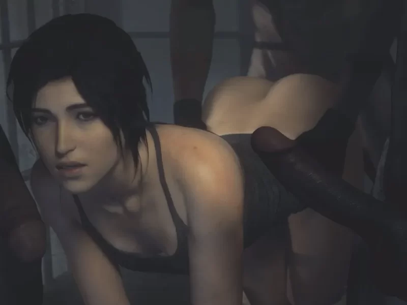 Lara Croft in Jail (tomb raider)