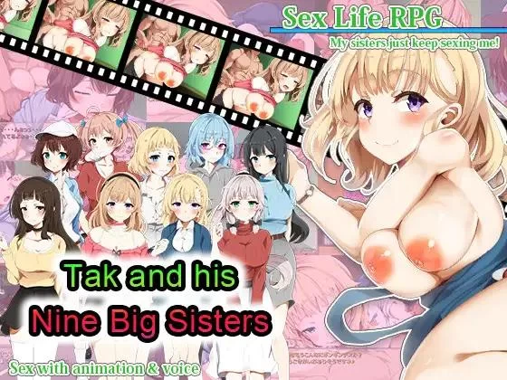 Summoner Veil – Tak and his Nine Big Sisters Ver.1.0d Demo (English) (internal cumshot)