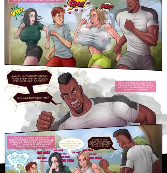 Art by Devin Dickie – The Man Cave – Ongoing (feminization)