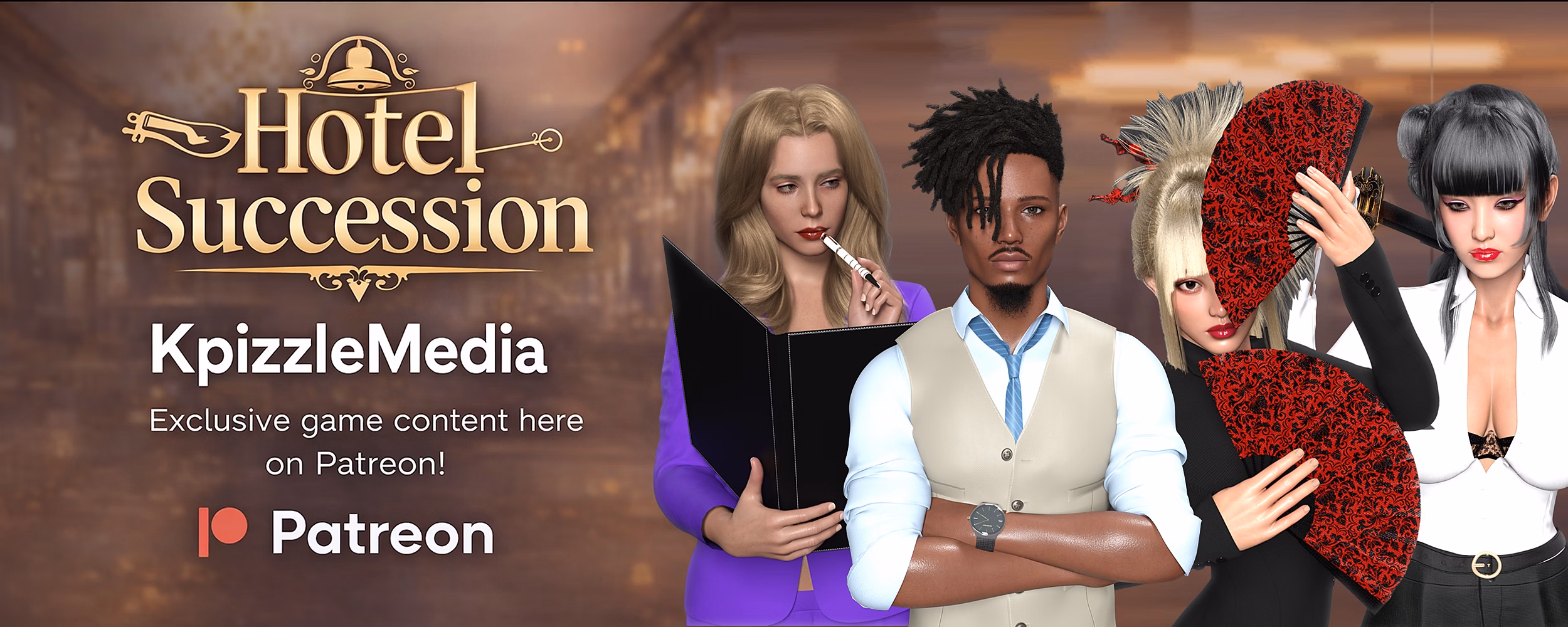 KpizzleMedia – Hotel Succession Ch.1 (interracial)