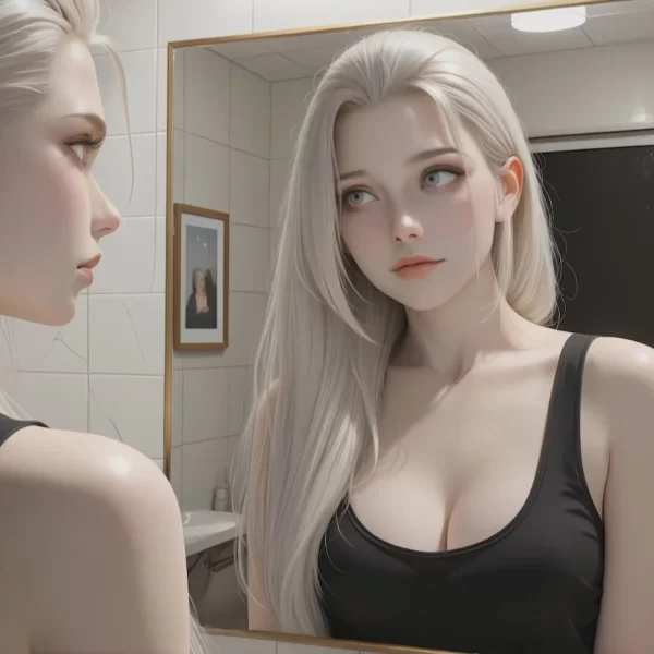 Neural Desires – Echoes of Desire in White Silence (Ai porn)