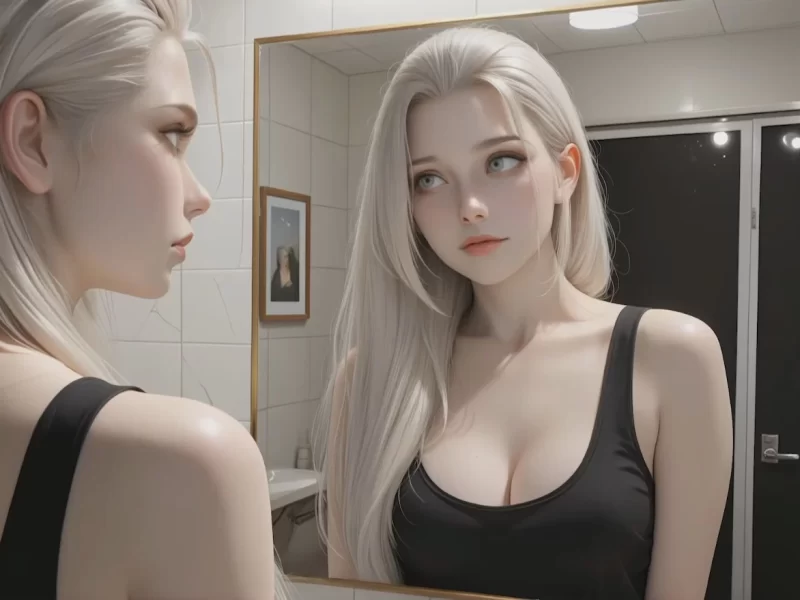 Neural Desires – Echoes of Desire in White Silence (Ai porn)