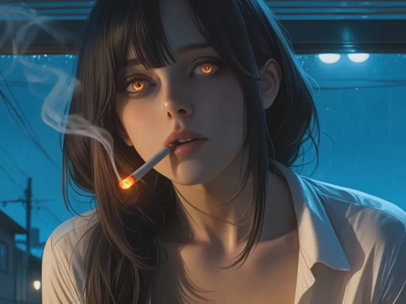 Neural Desires – Neon Rain and Late Night Thoughts (Ai Porn)