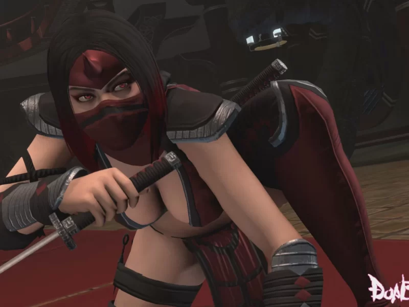 Dual Face Art Comics – AMOZ Outworld: Zack vs Skarlet (Blackmail)