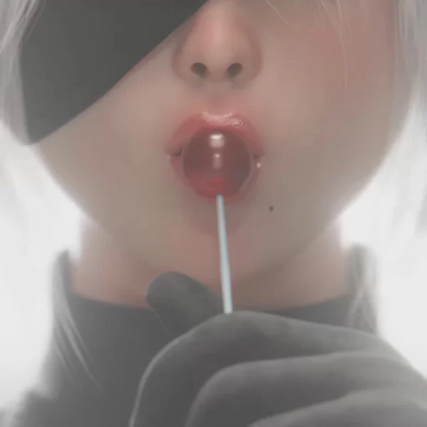 Visualoos – 2B Wants to Trade Her Lollipop (Teasing)