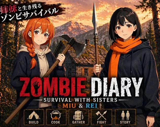 NightCapybara – Zombie Diary: Survival with Sisters Miu and Rei v1.02 (2dcg)