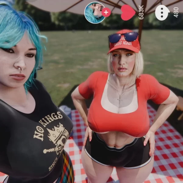 PIXEL3D – Don’t Tread On Me Karen (Futa)