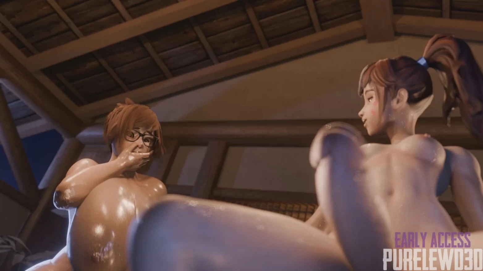 PureLewd3D – Mei & DVA (Parody)