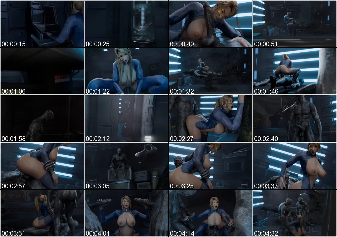 Samus is The Queen of Cum 3 (Monster)