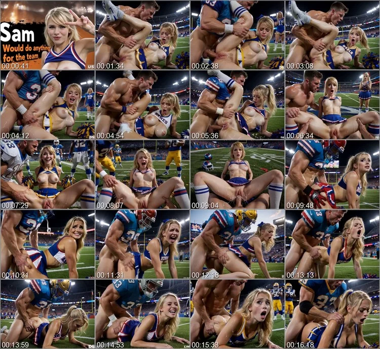 A Cheerleader’s Duty (AI Porn)