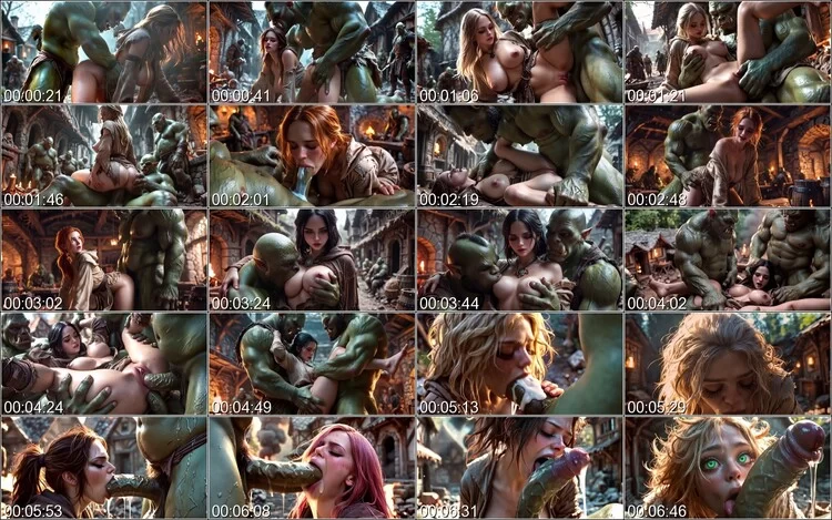 Orcs Gangbang (Gangbang)