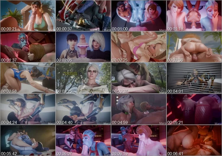 Maro3D Collection (Creampie)
