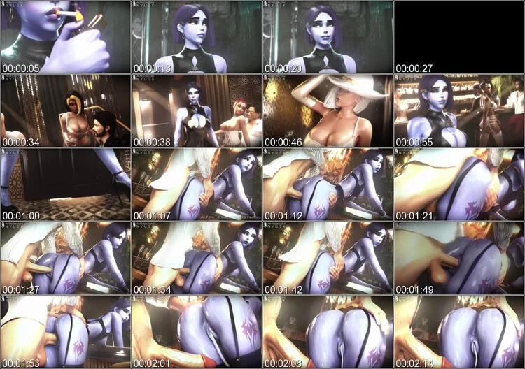 NyueX - Widowmaker GIRL BOSS! (Creampie)