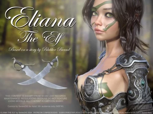 Art by Sedes DS – Eliana the Elf (monsters)