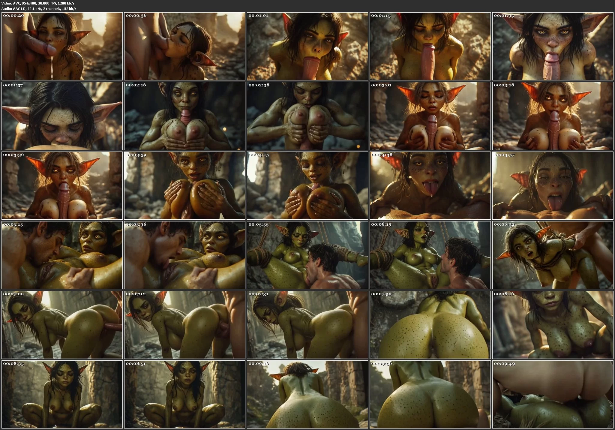 Fantasyanim - Cock Hungry Goblins (monster girl)
