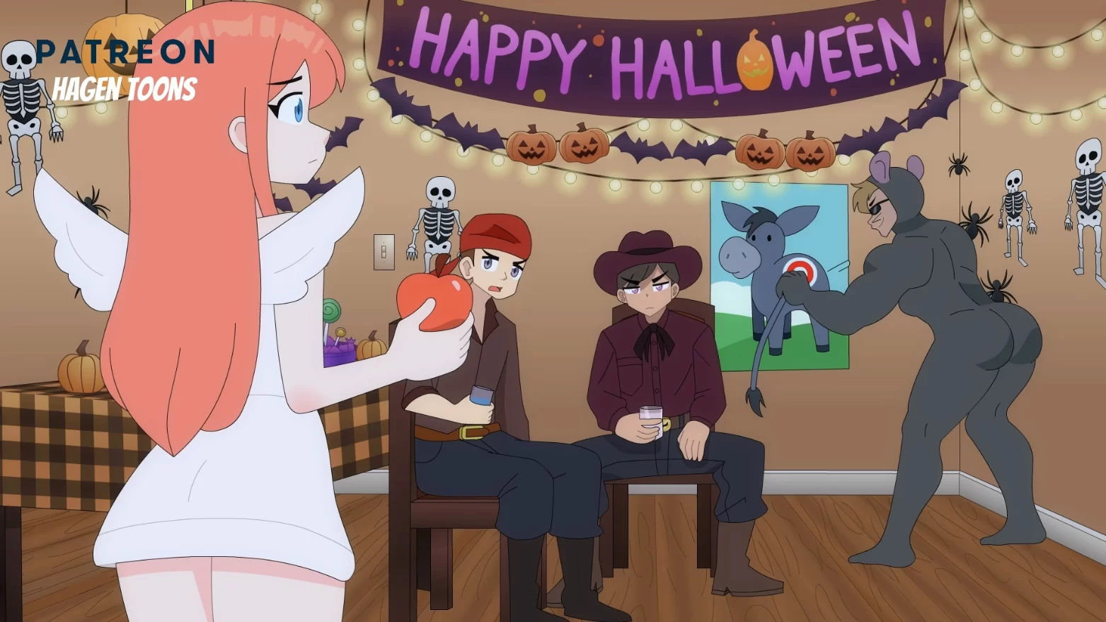 Hagen Toons 18 – Halloween Sex Party