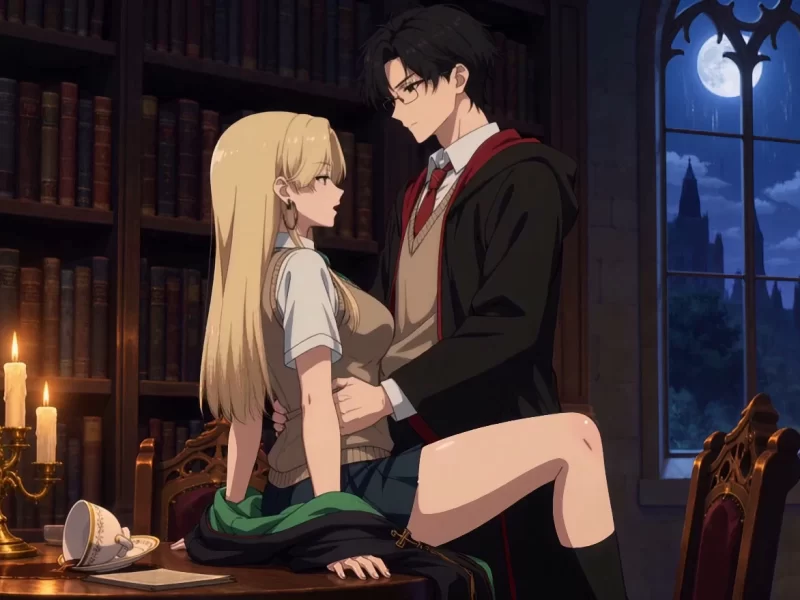 Harry Potter: Sex in the Library (AiPorn)