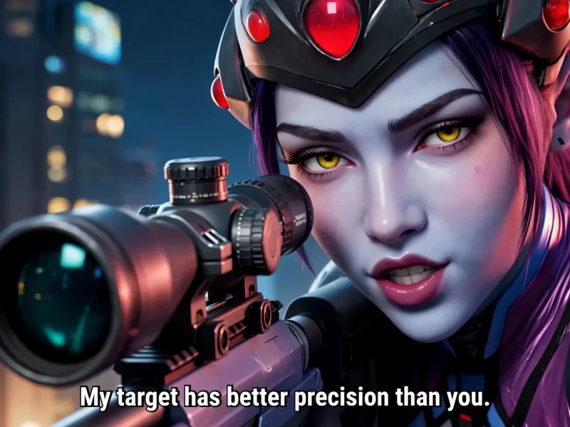 Widowmaker’s Rooftop Emergency (AiPorn)