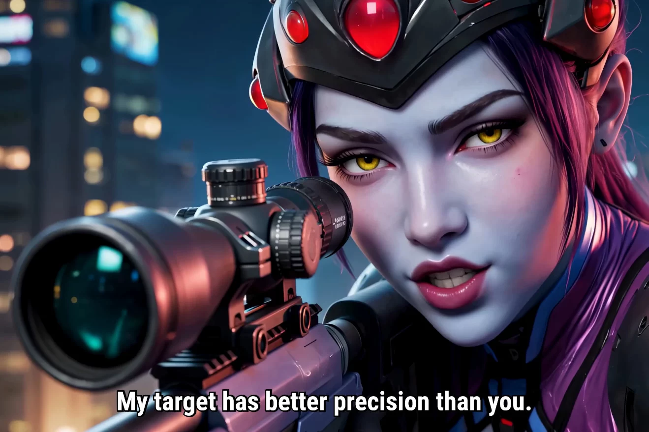 Widowmaker’s Rooftop Emergency (AiPorn)